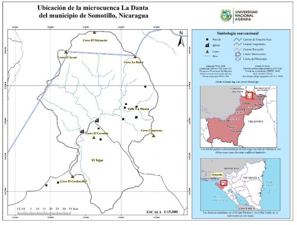 Localización geográfica
de las zonas de estudio.